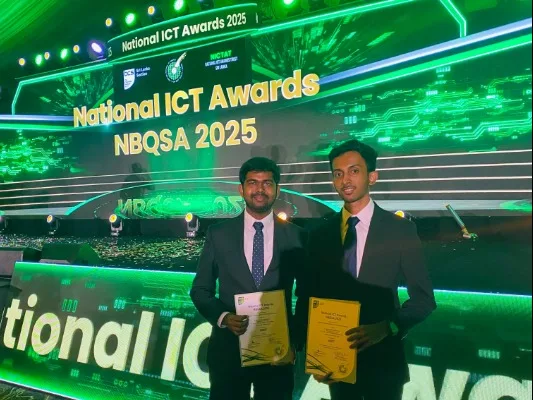 CSE team from UoM Honoured with a Merit Award at NBQSA 2025