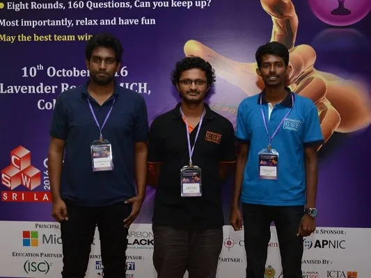 SLCERT|CC Information Security Quiz Winners