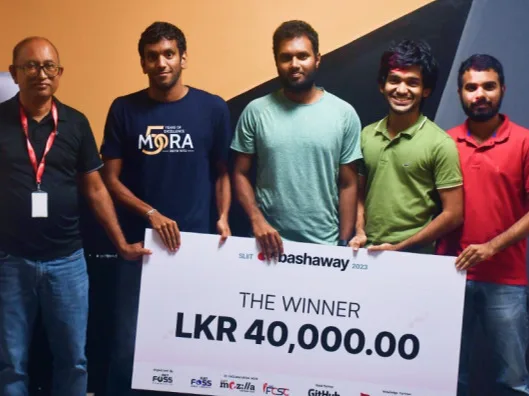 Championing Excellence in ./bashway 2023 by University of Moratuwa